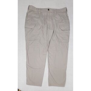 First Tactical Men's A2 Khaki Cargo Pants Canvas Straight Leg Size 42x30